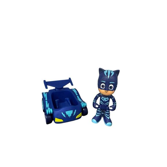 PJ Masks Catboy 3.5” Action Figure & Cat Car Vehicle Disney Jr. - Picture 10 of 10